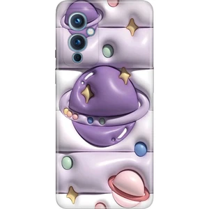 Oneplus 9 Kılıf Desenli Baskılı Tpu Rubber Kapak 3D Space