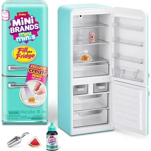 Giochi Preziosi Mini Brands Mini Buzdolabı Seti – Işıklı Mini Fridge + Mini Yiyecek Aksesuarları Oyuncak