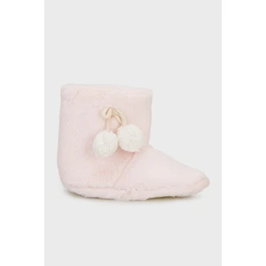 Yumuşak Dokulu Peluş Ponponlu Panduf Bayan Panduf 6722003