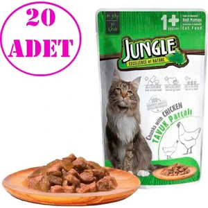 Kedi Yaş Mama Tavuklu Jelli 100 Gr 20 AD