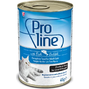 ProLine Kedi Konservesi Balıklı 415 Gr