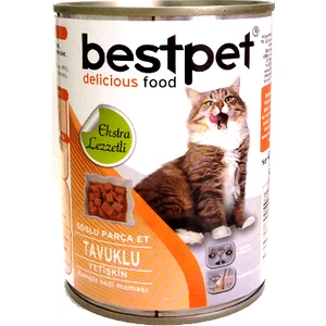 BestPet Tavuklu Kedi Konservesi 400gr
