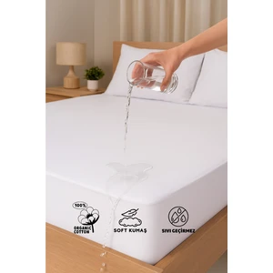 Pamukkale Fitted Su Sıvı Geçirmez %100 Pamuk Yatak Koruyucu Alez