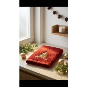 New Giftnakışlı 50X90CM Yılbaşı Havlusu