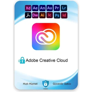 Creative Cloud 2026 (Pc) Tüm Uygulamalar  1 Yıllık Hesap