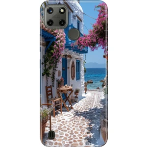 iPhone 7 Plus - 8 Plus Kılıf Desenli Baskılı Tpu Rubber Kapak Bodrumda Aşk