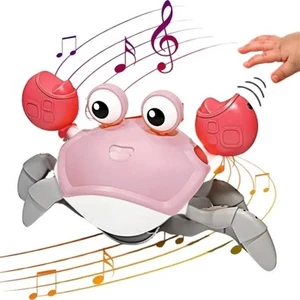 Emeklemeye Yardımcı Şarjlı Yengeç(Pembe)