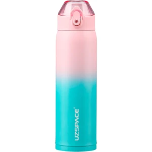 680 ml Yalıtımlı Paslanmaz Çelik Termos Gradyan Pembe