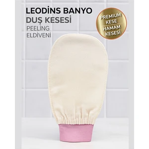 Banyo Duş Kesesi Peeling Eldiveni %100 İpek Premium Kadın Ve Erkekler İçin