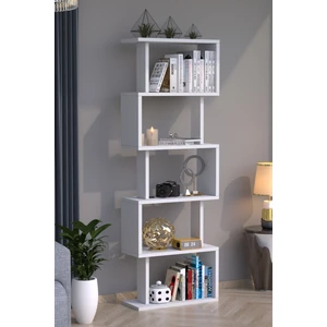 Zero Dekoratif Kitaplık Beyaz