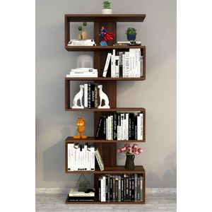 Paris Dekoratif Kitaplık Ceviz