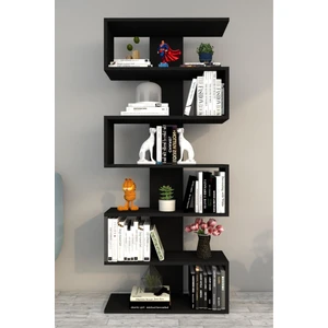 Paris Dekoratif Kitaplık Siyah