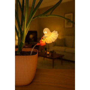 Bitki Sulayan Hayalet Dekoru - Ev Dekorasyonu - Tea Light Mum Hediyeli