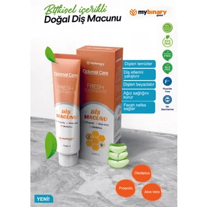 Optimal Care Aloe Vera ve Propolisli Florürsüz Diş Macunu 75 ml