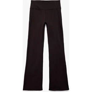 Yüksek Bel Ispanyol Paça Slim Fit Tayt