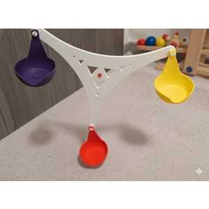 Studyo Tridi Döner Oyun Seti (3 Koltuklu) - 3D Baskı