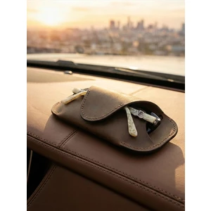 Tütün Kesesi Cüzdan Tütün Çantası   Deri.