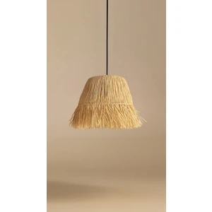 Bohem Sanatım El Yapımı Saçaklı Rafya Bohem Rustik Avize Kafe, Balkon, Salon Sarkıt Avize