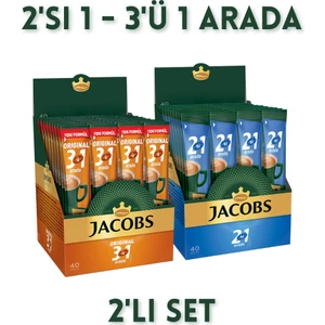 Jacobs 2'li Set (2'si 1 Arada & 3'ü 1 Arada)