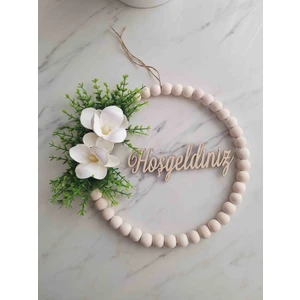 Manolya Hoşgeldiniz Kapı Süsü
