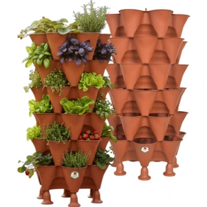 Kulesi Yediveren - 6 Katlı Evde Tarım Katlı Saksı