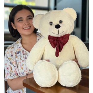 Özgüner Oyuncak Oyuncak Ayıcı 80 cm Rengarenk Papyonlu Ayıcık