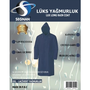 Yağmurluk Lüks Lacivert