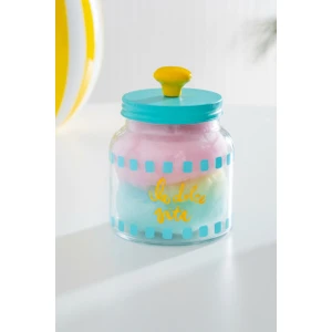 Vicenza Renkli Cam Kavanoz - 600 ml
