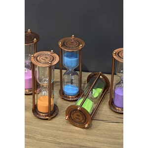 Ciyu Ticaret Metal Kum Saati 30 Dk. Ders Sınav Eğlenceli Dekoratif Kum Saati