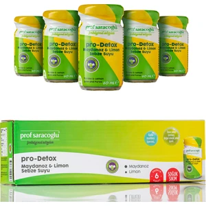 Prof Saraçoğlu Pro-Detox Maydanoz&Limon Shot 300 mL