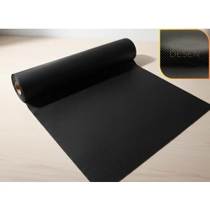 Almital Mobilya Aksesuarlari Mobilya Aksesuarları Çekmece İçi Kaydırmaz Halı 48 cm x 1 Metre Siyah Kabartma Nokta Desenli