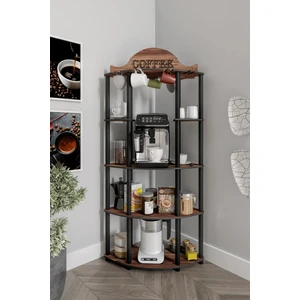 Doppio Kahve Köşesi Raf Ceviz