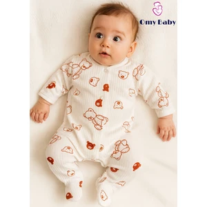 Omy Desenli Tulum&hastane Çıkışı Yenidoğan Baskılı Tulum