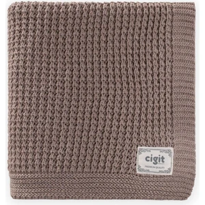 Selanik Triko Battaniye 80X100 (+/-5 cm ) K Bej