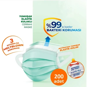 Evony Yeşili Maske 200 Adet