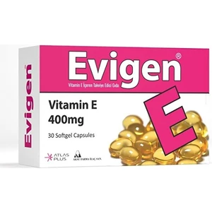 Vitamin E 400 Mg 30 Yumuşak Kapsül