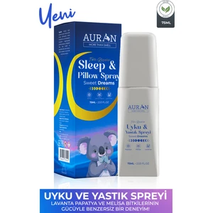 Lavanta, Papatya ve Melisa Özlü Uyku & Yastık Spreyi Sakinleştirici Uyku Ve Dinlenme Spreyi 75ml