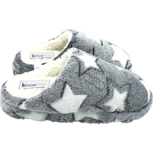 Nancy Star Gri Kadın Ev Terlik