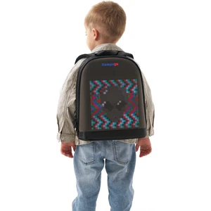 LED Ekranlı Akıllı Sırt Çantası – Bluetooth Kontrollü Işıklı Dijital Ekran Çanta