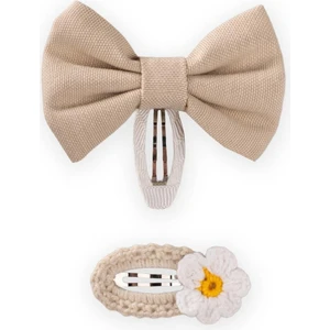 Kurdele ve Örmeli Toka Bej