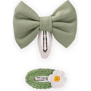 Kurdele ve Örmeli Toka Mint Yeşili