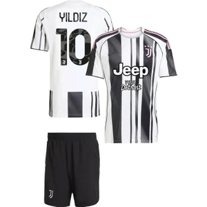 Juventus 2025/26 Yeni Sezon Kenan Yıldız Iç Saha Çocuk Forması (Yeni) 2'li Set
