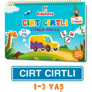 Minik Dahiler: Konuşmayı ve Dikkati Geliştiren Cırt Cırtlı Etkinlik Kitabım 1-3 Yaş - Montessori Uyumlu, Okul Öncesi Eğitim, Eğitici Oyuncak
