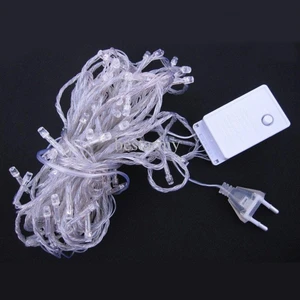 Büro Ev Partisi Için 100LED Gün Işığı Yılbaşı Ağacı Işığı LED Ampül