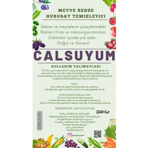 250 gr Pestisit Temizleme Maddesi, Sebze Meyve Temizleyici