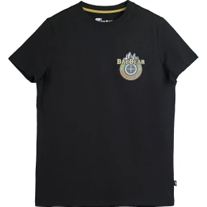 Bad Bear Anderson Siyah Erkek Baskılı Tişört