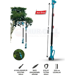 Mur-Srk Teleskobik Sırık Uzatma  Kolu