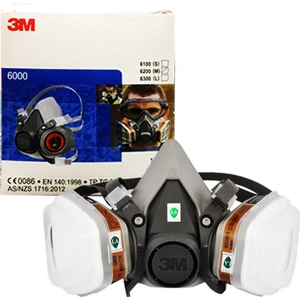 Orta Boy Gaz, Buhar ve Boya Maskesi – Çift Filtreli, Partikül ve Zararlı Buharlara Karşı Etkili Koruma, 1 Paket