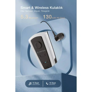 KB-200 Makaralı Bluetooth Kulaklık