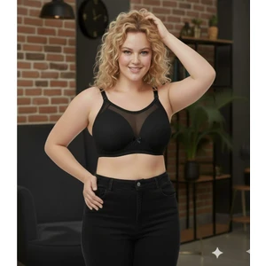 C Cup Telsiz Süngerli Yandan Destek Telli Toparlayıcı Sütyen